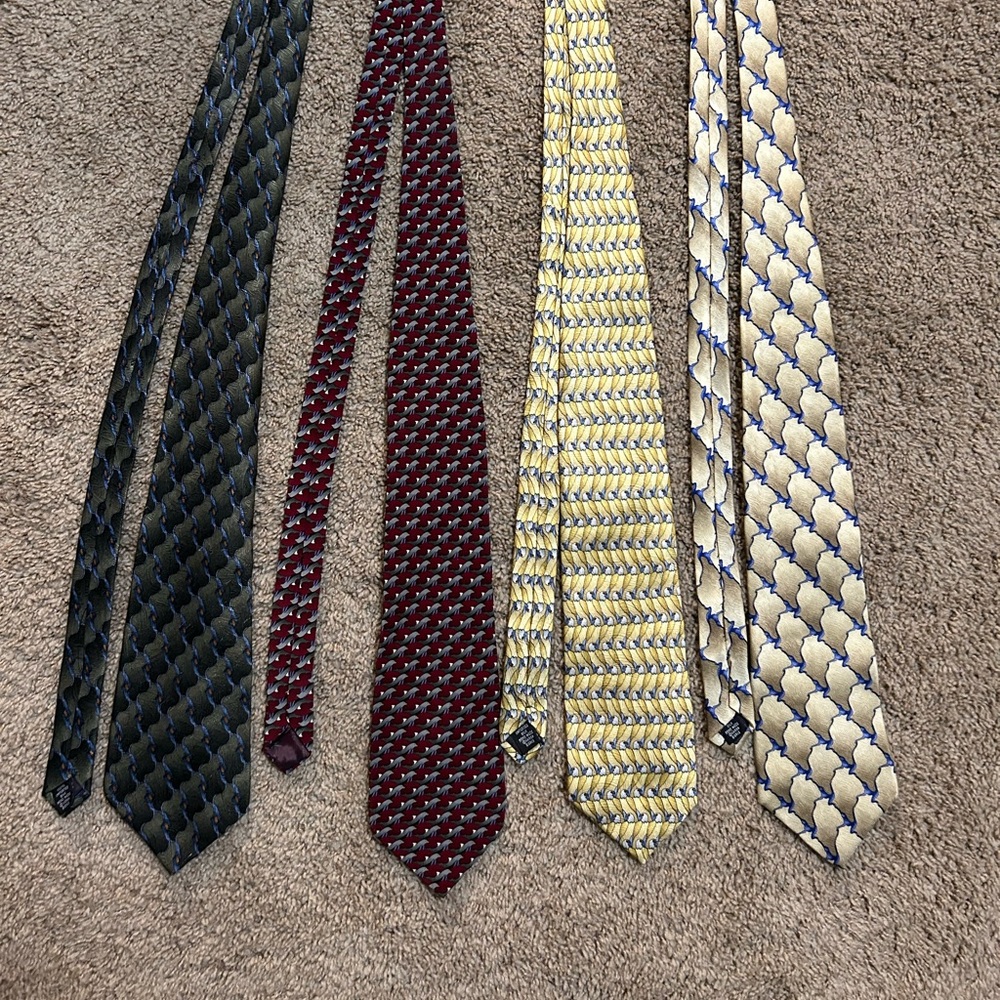 The Nature Conservancy set of four ties